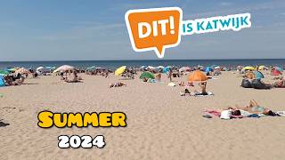 123 This is Katwijk Boulevard Beach Sea In the 3 minutes  summer 2024 Katwijk Nederlands [upl. by Chlo]