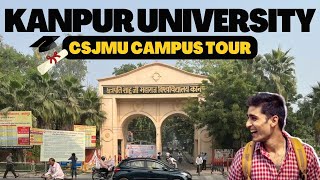 CSJMU Life at Kanpur University । CSJM University Campus । CSJM Univeristy Vlog । Wanderer Abhishek [upl. by Nosraep]