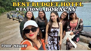 Best budget hotel in BORACAY  Station 2  Where to stay in Boracay [upl. by Leipzig]