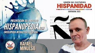 Presentación de hispanopediacom con Rafael Minuesa [upl. by Berna710]