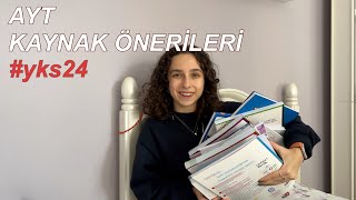 AYT KAYNAK ÖNERİLERİ  ara tatilde neler çözüyorum⭐️ [upl. by Fablan]