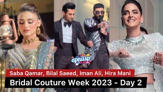 BCW 2023  Saba Qamar Iman Ali Hira Mani Bilal Saeed Falak Shabir Momin Saqib [upl. by Guyer]