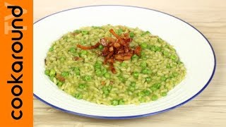 Risotto con piselli e pancetta [upl. by Gretel]