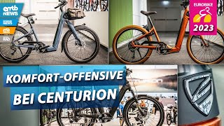 Eurobike 2023 KomfortOffensive – Centurion zeigt neue Country LX und EasyModelle [upl. by Aliuqet]