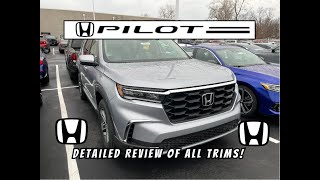 All New 2023 Honda Pilot Detailed Review Best Midsize 3row SUV EXL Shown [upl. by Soisatsana]