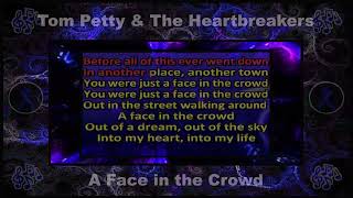 Tom Petty  A Face in the Crowd Karaoke [upl. by Christiane]