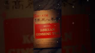 Korean Ginseng Tea  Great Health Benefits [upl. by Auhsej]