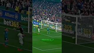 CRISTIANO GOAL VS REAL BETIS💨🤩cristisnoronaldo football footballedits footballshorts [upl. by Hachmin507]