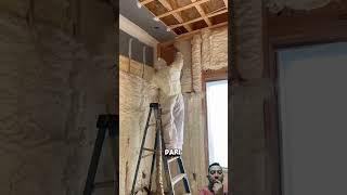 Spray foam construction futuristik teknologi interiordesign diy design renovation home [upl. by Couq]