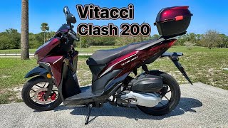 Best EFI Gas Scooter of 2023  Vitacci Clash 200  Oh Yeah Its Fast And Cheap [upl. by Rebor]