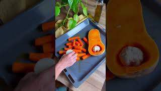 Soupe de Butternut et carottes facile recettehealthy recettesfaciles butternut [upl. by Zicarelli]