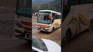 Machhapurche air suspension AC pokhara  kathmandu Daily Night Service [upl. by Etnoid]