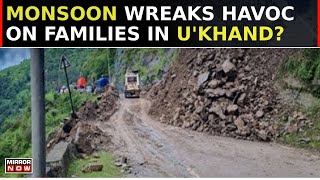 Heavy Rain Led Landslide Washed Away Many Houses In Uttarakhand  Disaster Left Families Devastated [upl. by Varney190]