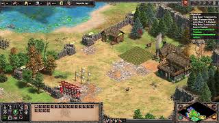 Age of Empires 2  Briton Gameplay Agincourt [upl. by Wiebmer]