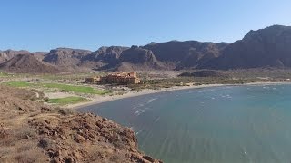 Villa del Palmar Hotel LoretoMexicoBCS by Drone [upl. by Nehtiek]