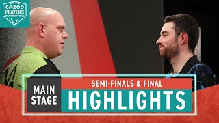 NINEDART BRILLIANCE  SemiFinal amp Final Highlights  2022 Cazoo Players Championship Finals [upl. by Nilad]