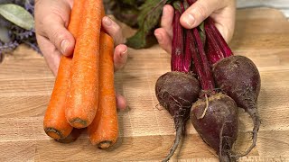 My grandma makes this beetroot 3 times a week Delicious and healthy beets [upl. by Nadnal]