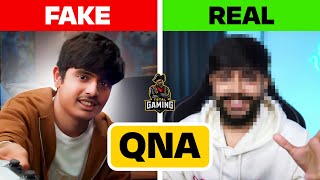 AJJUBHAI REAL FACE REVEAL  QampA  TOTAL GAMING [upl. by Ynotna]