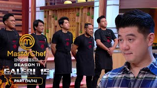 PRESSURE TEST MAKIN SULIT 2 Orang Tersingkir Malam Ini  Galeri 15 1414  MASTERCHEF INDONESIA [upl. by Ehcram]