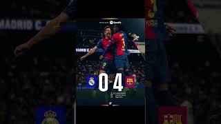 FC Barcelona vs Real Madrid barca realmadrid [upl. by Savannah7]