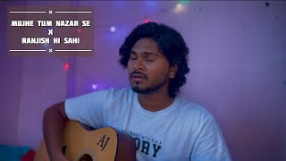 Mujhe Tum Nazar Se X Ranjish Hi Sahi  Short Guitar Cover [upl. by Hyacinthe917]