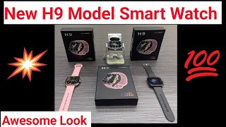 New H9 smart Watch  Laxasfit  H9 calling watch [upl. by Adyam108]