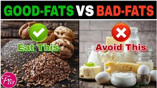 ✅ Saturated vs unsaturated fats Difference  Healthy fats vs Unhealthy fats [upl. by Bred]