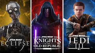 EVERY SINGLE Upcoming Star Wars Video Game [upl. by Jarad]