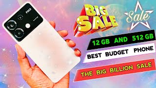 Poco X6 5g Amazing Price 🔥 On Sale Best Budget Phone The Big Billion Days 😱 Free Fire Max Test [upl. by Aehtrod]