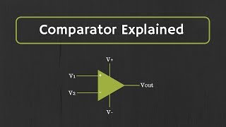 Comparator Explained Inverting Comparator NonInverting Comparator and Window Comparator [upl. by Aylmer167]