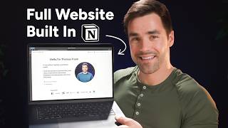 How to Easily Build a Full Website With Notion [upl. by Melan]