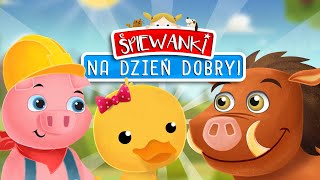 🐷 Śpiewanki na Dzień Dobry Bajki dla dzieci Guziec🐗Syrenka🧜‍♀️Wilk🐺 i Świnki🐷 odc 20 [upl. by Land]