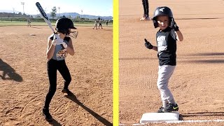 FIRST BASEBALL and SOFTBALL GAMES of the YEAR ⚾️🥎 [upl. by Angadreme]