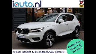 Volvo XC40 T3 Momentum Pro  Ice White  Pano [upl. by Reahard687]