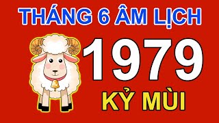 Tử Vi Tuổi Kỷ Mùi 1979 Trong tháng 6 năm 2024 âm lịch Giáp Thìn  Vận Lộc Tử Vi [upl. by Brezin66]