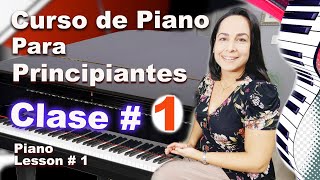 Lección 1 Aprende a Tocar Piano DESDE CERO [upl. by Lacee1]