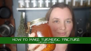 How to Make Turmeric Tincture [upl. by Suiratnauq593]