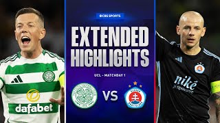 Celtic vs Slovan Bratislava Extended Highlights  UCL League Phase MD 1  CBS Sports Golazo [upl. by Emelin575]