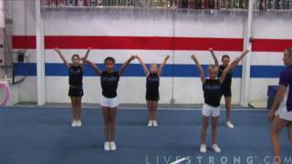 How to Do Basic Arm Movements in Cheerleading [upl. by Antonietta]