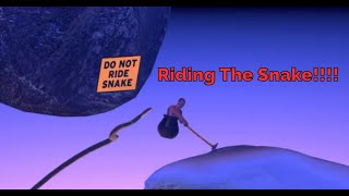 Riding The Snake  Getting Over It with Bennett Foddy [upl. by My]