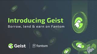 Geist Finance  A non custodial lending protocol on Fantom [upl. by Sammer]