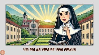 UM DIA NA VIDA DE UMA MONJA [upl. by Eilujna]