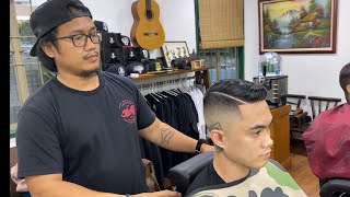 FULL LENGTH HIGH FADE TUTORIAL TAGALOG  Jon Mykels [upl. by Enylcaj]