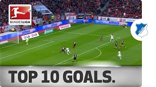 Top 10 Goals  Hoffenheim [upl. by Frissell22]