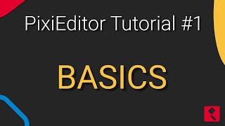 PixiEditor Tutorial 1  Basics [upl. by Leihcey]