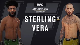 UFC 4 Gameplay Aljamain Sterling vs Marlon Vera [upl. by Valerye]