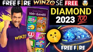 Free Fire Winzo Se Free Fire Mein Diamond Kaise le 2023  Winzo bonus case withdrawal kaise karen [upl. by Anelrahc]