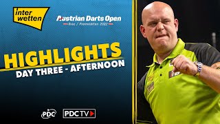 Day Three Afternoon Highlights  2022 Austrian Darts Open [upl. by Oinotnaesoj578]