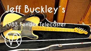 Jeff Buckley´s Fender Telecaster 1983  THE ONE  Chelsea Guitars  VintageandRarecom [upl. by Derinna]