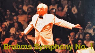 Brahms  Symphony No1 mvtⅠⅡampⅣ  Leonard Bernstein [upl. by Nalad]